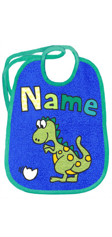 Dino auf königsblau